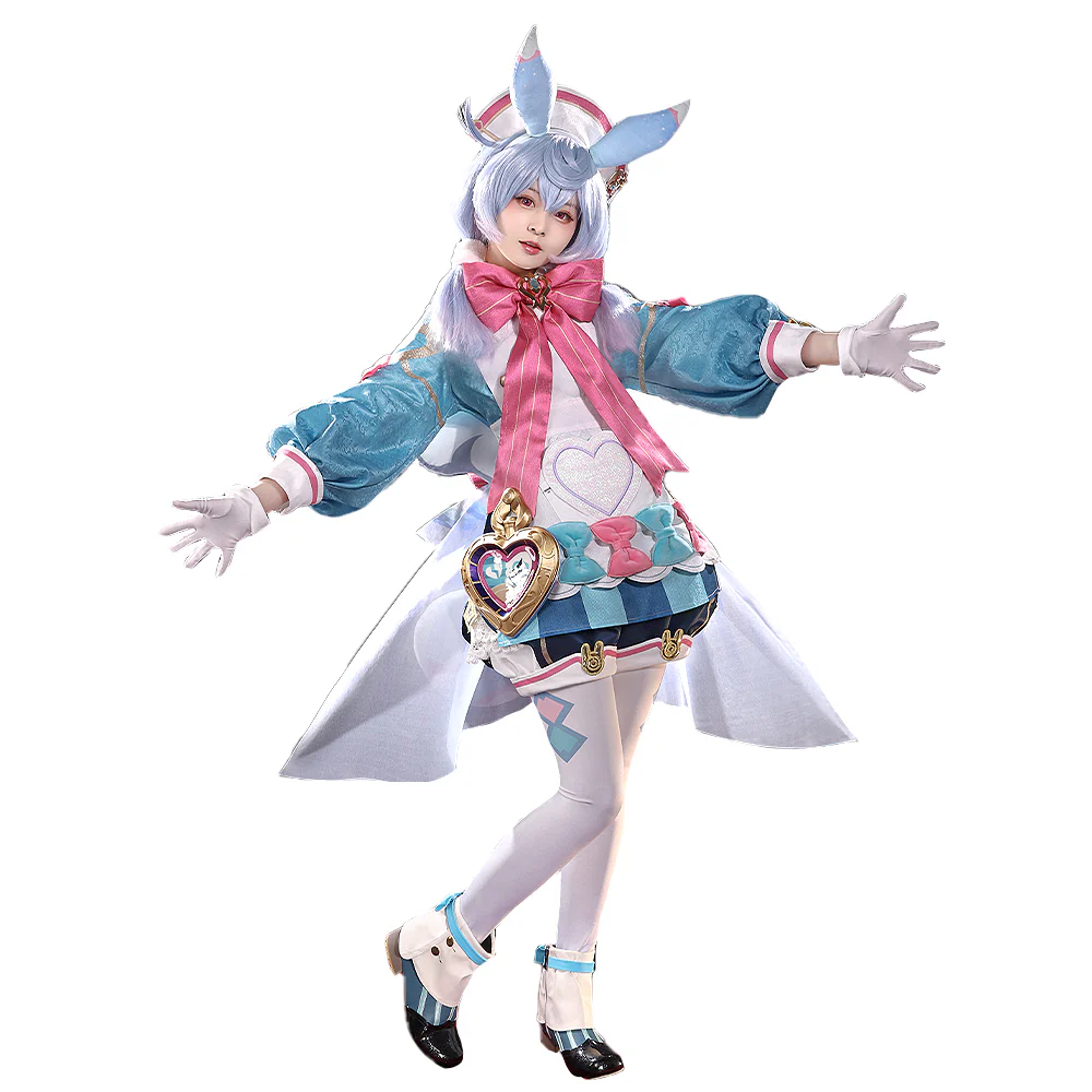 DokiDoki-SR Game Genshin Impact Cosplay Fontaine Sigewinne Costume / Shoes Women - Image 5
