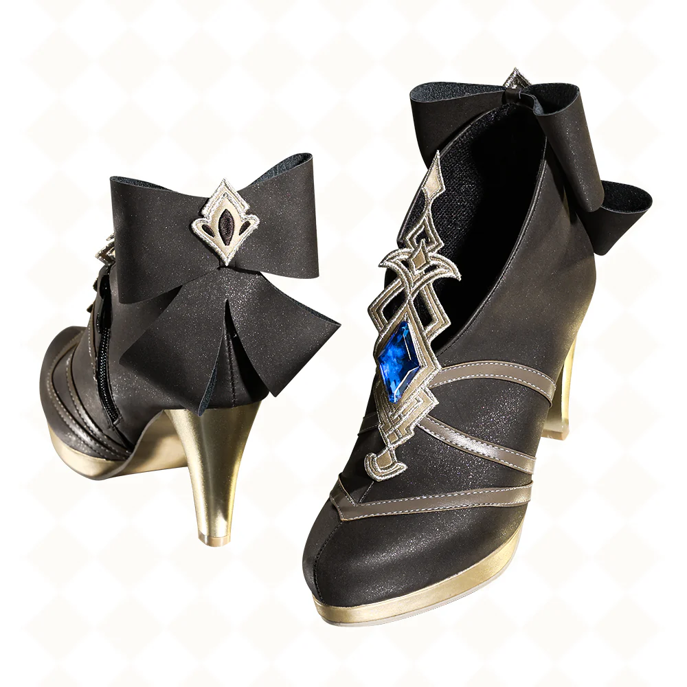 【Partially Ready For Ship】DokiDoki-SR Game Genshin Impact Cosplay Navia Shoes Fontaine - Image 5