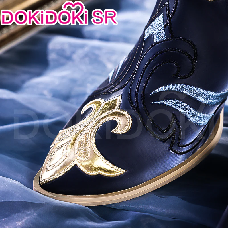 【Ready For Ship】【Size S-2XL】DokiDoki-SR Game Genshin Impact Cosplay Neuvillette Costume / Shoes Fontaine - Image 13