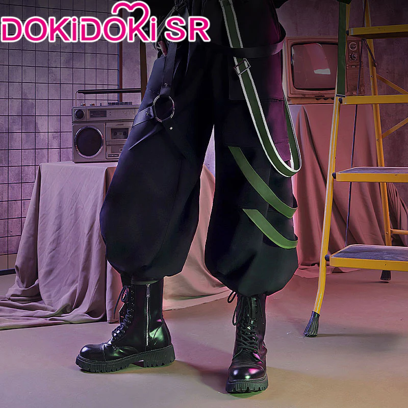 【Ready For Ship】【Last Batch】DokiDoki-SR Game Genshin Impact Cosplay Xiao Costume Overalls Street Wear - Image 3
