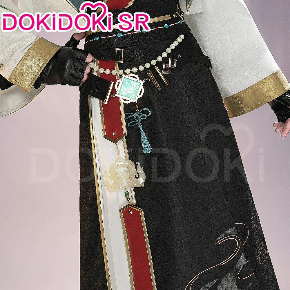 DokiDoki-SR Game Genshin Impact Cosplay Xiao Costume Shadow Doujin - Image 2