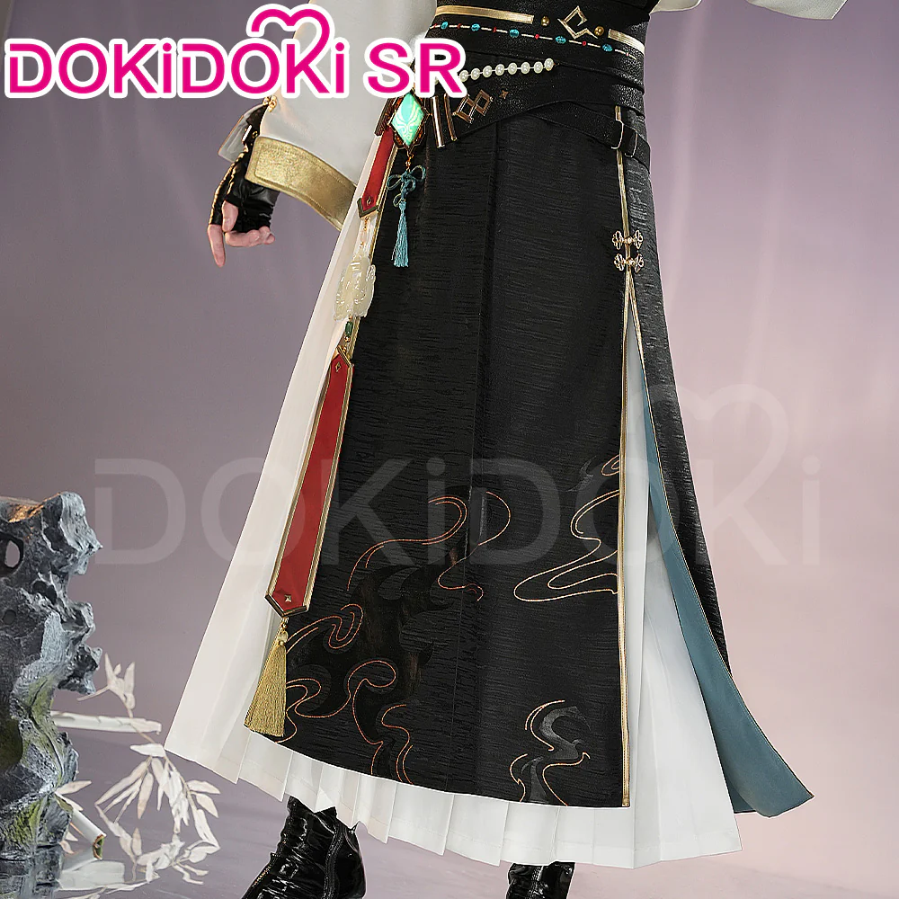 DokiDoki-SR Game Genshin Impact Cosplay Xiao Costume Shadow Doujin - Image 3