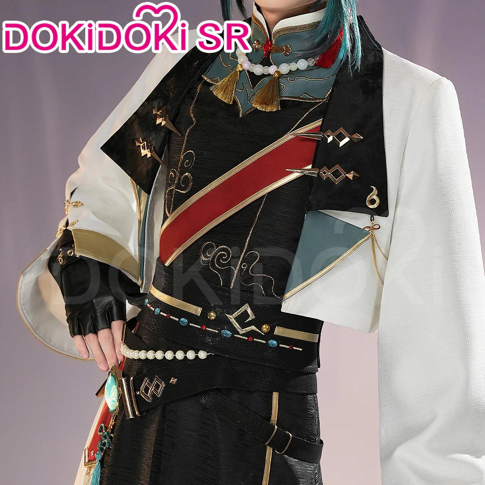 DokiDoki-SR Game Genshin Impact Cosplay Xiao Costume Shadow Doujin - Image 4