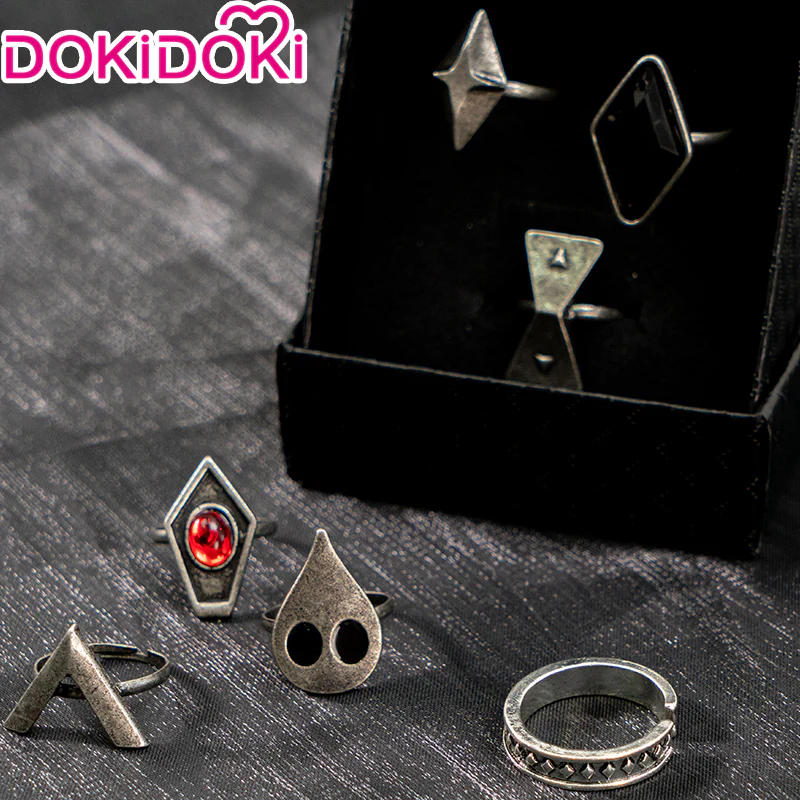 【Ready For Ship】DokiDoki  Game Genshin Impact Hutao Cosplay Hu Tao Ring Halloween - Image 4
