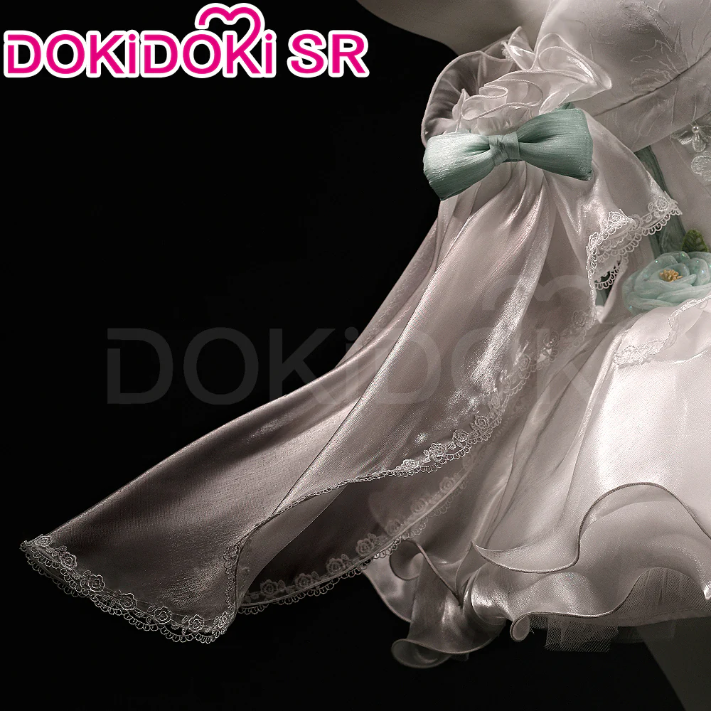 DokiDoki-SR Game Genshin Impact Lynette Costume Angel's Courtyard Doujin Dress - Image 3