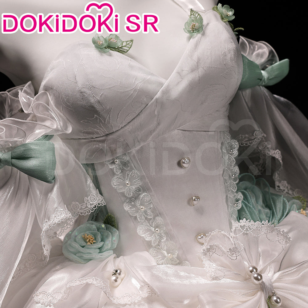 DokiDoki-SR Game Genshin Impact Lynette Costume Angel's Courtyard Doujin Dress - Image 4