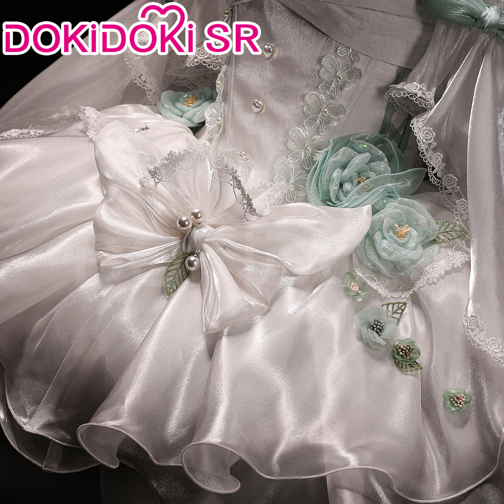 DokiDoki-SR Game Genshin Impact Lynette Costume Angel's Courtyard Doujin Dress - Image 5