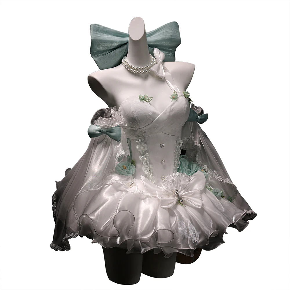 DokiDoki-SR Game Genshin Impact Lynette Costume Angel's Courtyard Doujin Dress - Image 7