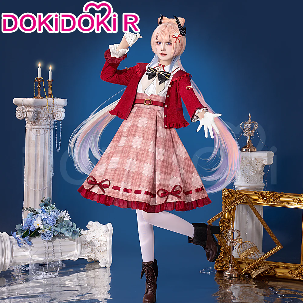 【In Stock】DokiDoki-R Game Genshin Impact Sangonomiya Kokomi x Akindo Sushiro Cosplay Costume - Image 2