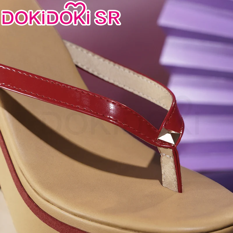 【Ready For Ship】【Size S-2XL】DokiDoki-SR Game Genshin Impact  Raiden Shogun  Cosplay Costume Baal / Shoes - Image 10