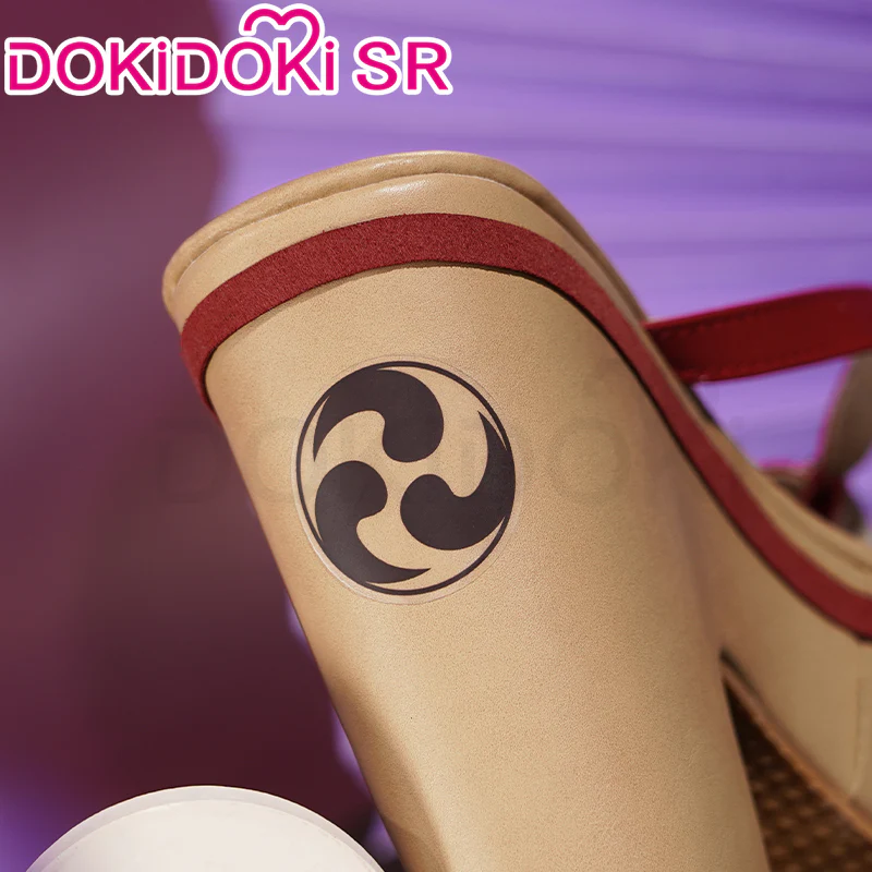 【Ready For Ship】【Size S-2XL】DokiDoki-SR Game Genshin Impact  Raiden Shogun  Cosplay Costume Baal / Shoes - Image 11