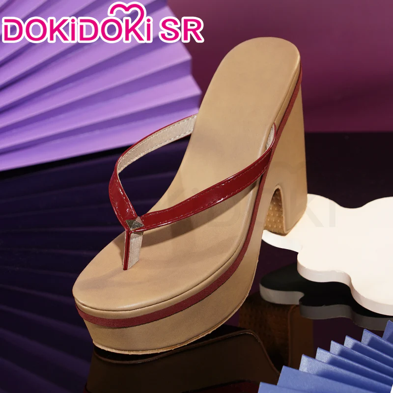 【Ready For Ship】【Size S-2XL】DokiDoki-SR Game Genshin Impact  Raiden Shogun  Cosplay Costume Baal / Shoes - Image 12
