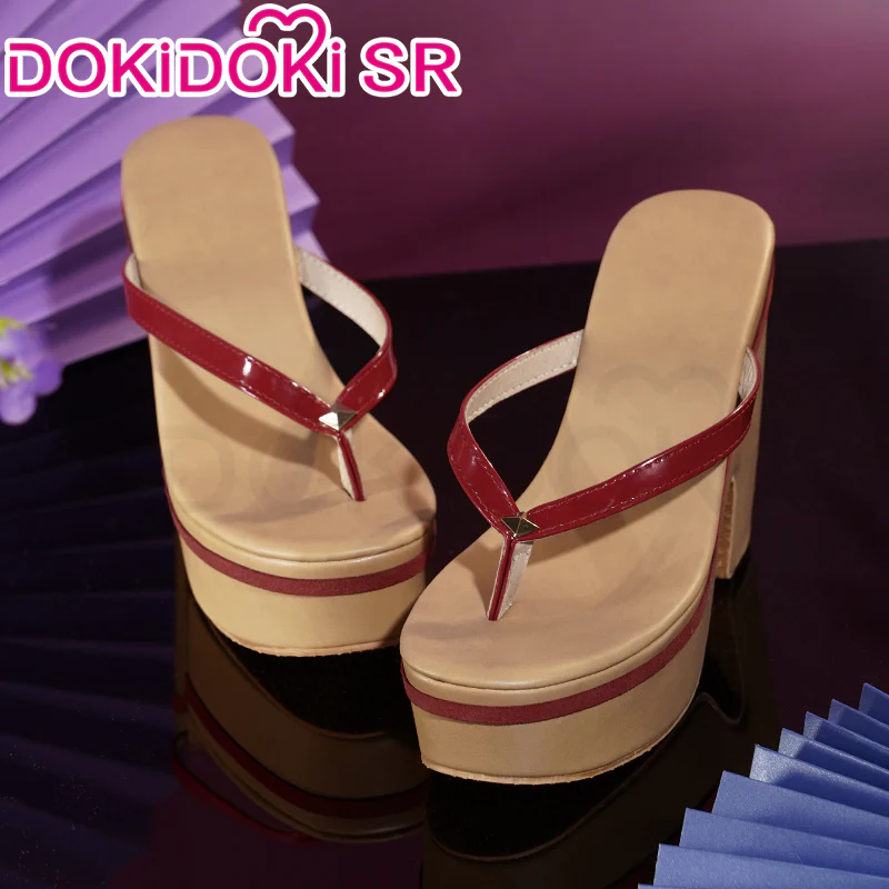 【Ready For Ship】【Size S-2XL】DokiDoki-SR Game Genshin Impact  Raiden Shogun  Cosplay Costume Baal / Shoes - Image 13