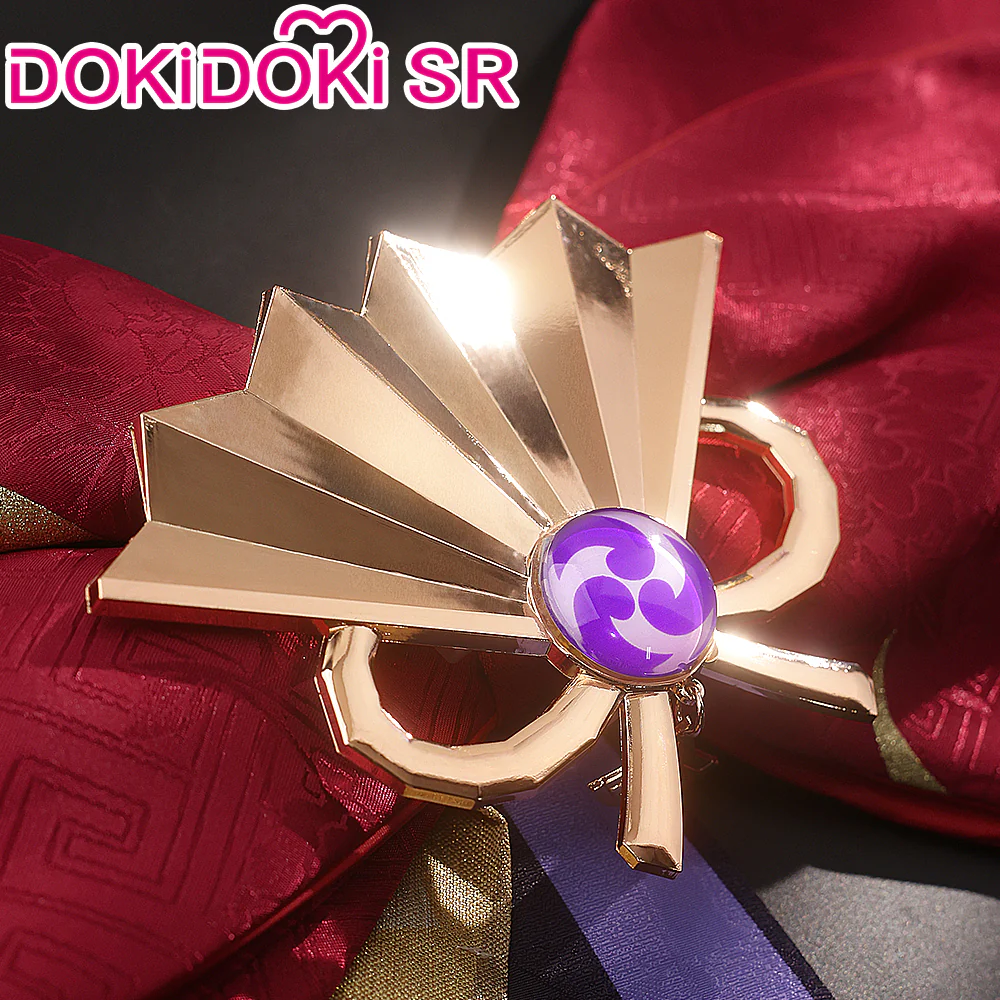 【Ready For Ship】【Size S-2XL】DokiDoki-SR Game Genshin Impact  Raiden Shogun  Cosplay Costume Baal / Shoes - Image 7