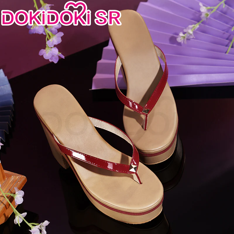 【Ready For Ship】【Size S-2XL】DokiDoki-SR Game Genshin Impact  Raiden Shogun  Cosplay Costume Baal / Shoes - Image 8
