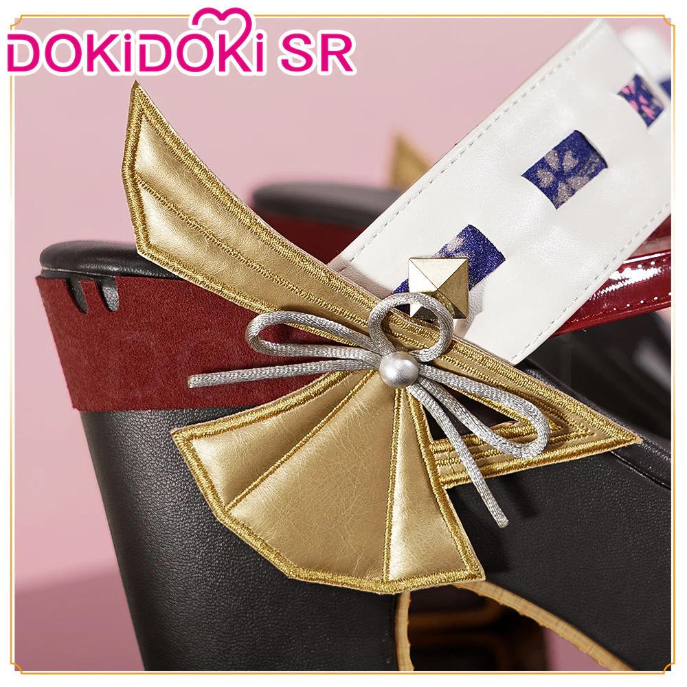 【Ready For Ship】DokiDoki-SR Game Genshin Impact Yae Miko Cosplay Costume / Shoes - Image 10