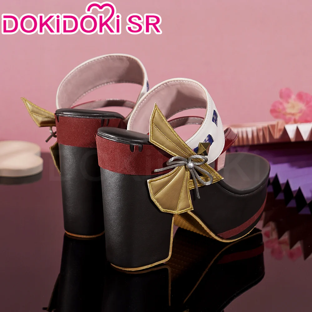 【Ready For Ship】DokiDoki-SR Game Genshin Impact Yae Miko Cosplay Costume / Shoes - Image 9
