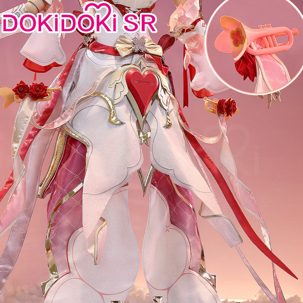 DokiDoki-SR Game Honkai Impact 3rd Cosplay Elysia Costume Messenger of Love New Battle Suit - Image 2