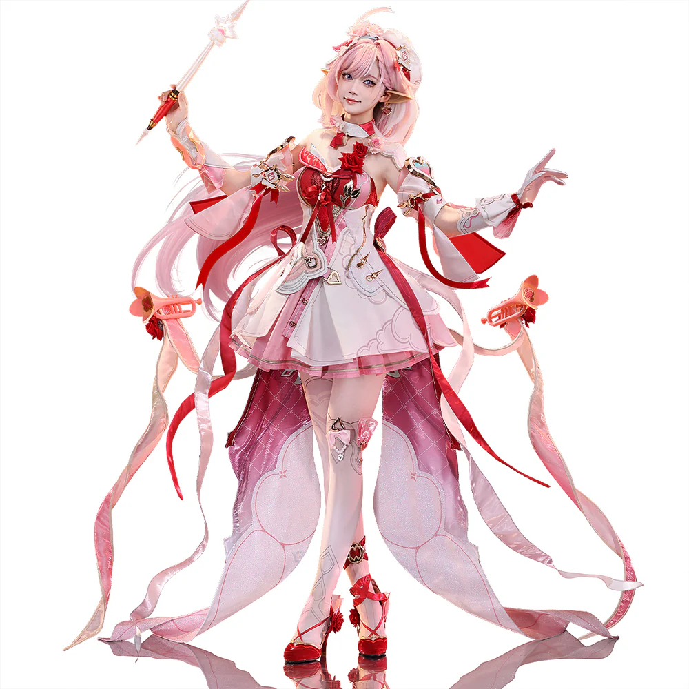 DokiDoki-SR Game Honkai Impact 3rd Cosplay Elysia Costume Messenger of Love New Battle Suit - Image 5