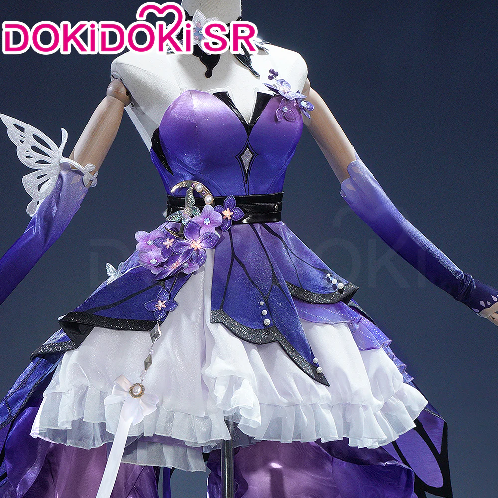 DokiDoki-SR Game Honkai: Star Rail Cosplay Castorice Costume Gossamer Flutter - Image 2