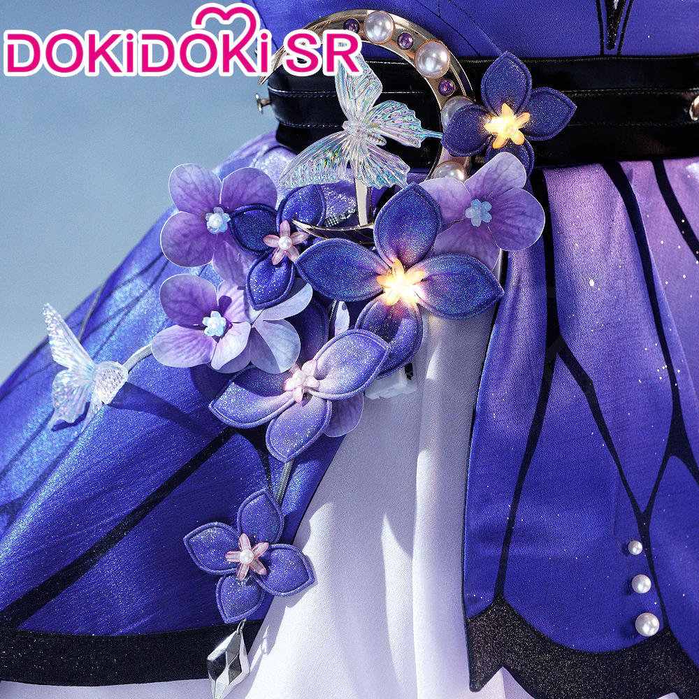 DokiDoki-SR Game Honkai: Star Rail Cosplay Castorice Costume Gossamer Flutter - Image 4