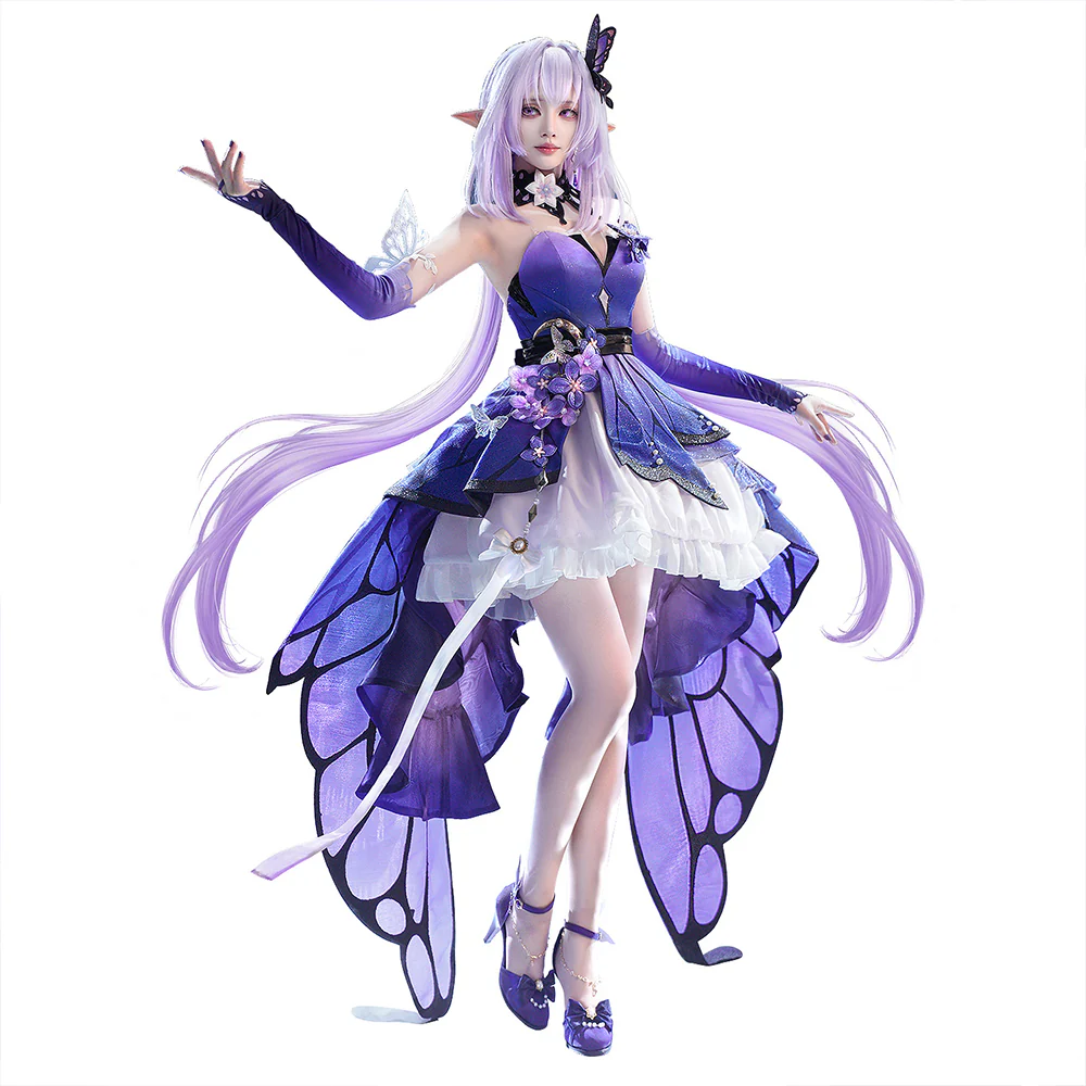 DokiDoki-SR Game Honkai: Star Rail Cosplay Castorice Costume Gossamer Flutter - Image 5