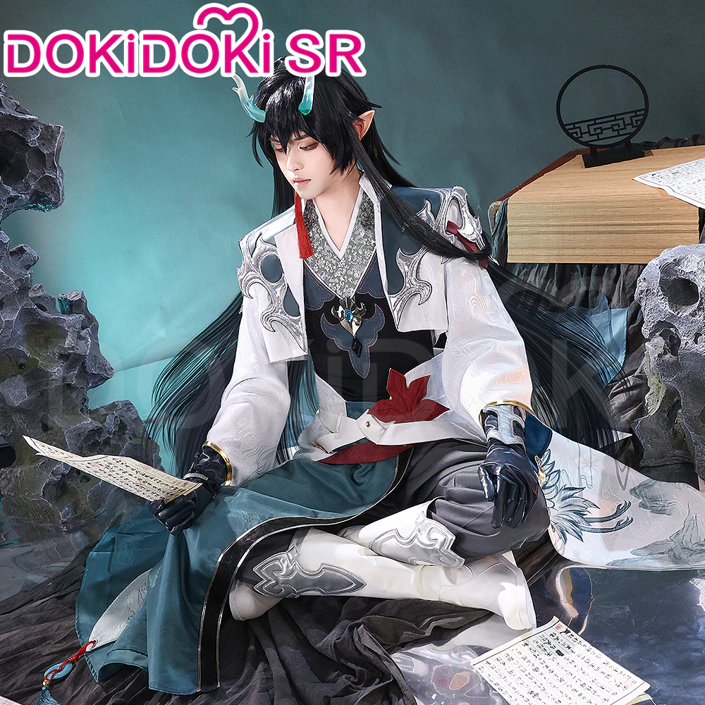 DokiDoki-SR Game Honkai: Star Rail Cosplay Dan Feng Imbibitor Lunae Cosplay Costume / Shoes Danfeng Danheng