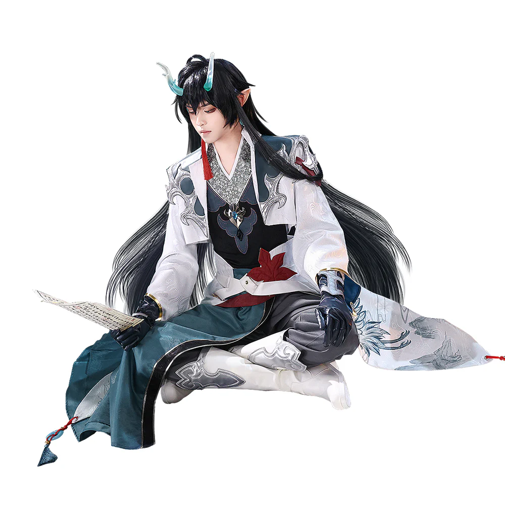 DokiDoki-SR Game Honkai: Star Rail Cosplay Dan Feng Imbibitor Lunae Cosplay Costume / Shoes Danfeng Danheng - Image 4
