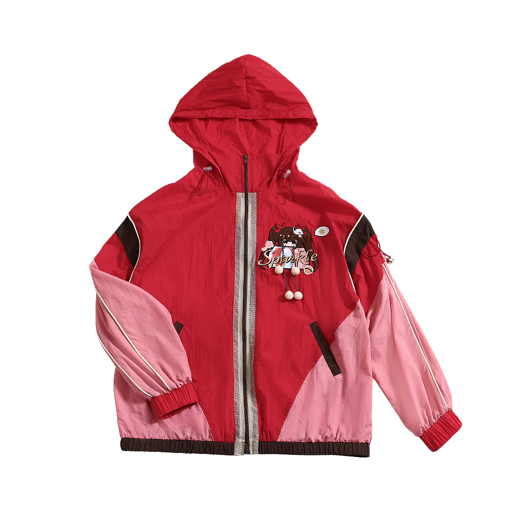 DokiDoki-SR Game Honkai: Star Rail Cosplay Hanabi / Feixiao Costume Sun Protection Jacket Sparkle Doujin Casual Wear - Image 8