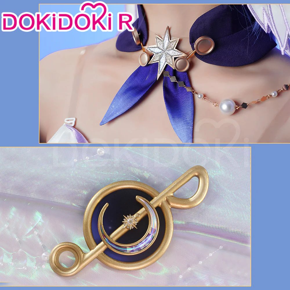 【In Stock】【Size XS-XL】Dokidoki-R Game Honkai: Star Rail Cosplay Robin Costume - Image 4