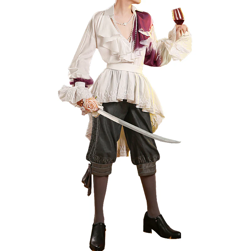DokiDoki-SR Game Identity V Cosplay Joseph Desaulniers Costume / Wig Hangover Photographer idv - Image 5