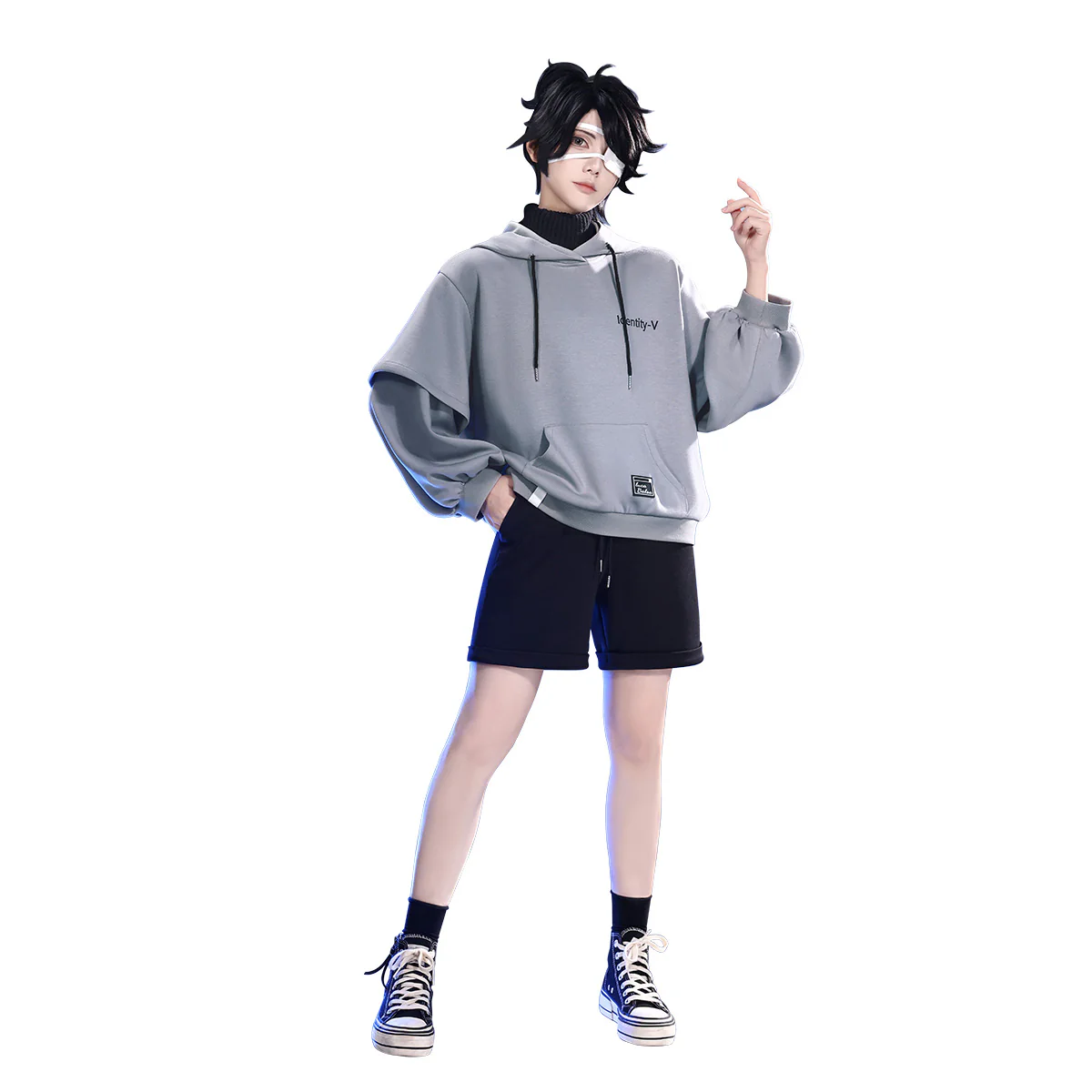DokiDoki-SR Game Identity V Copslay Luca Balsa Prisoner Costume E-Sports - Image 5
