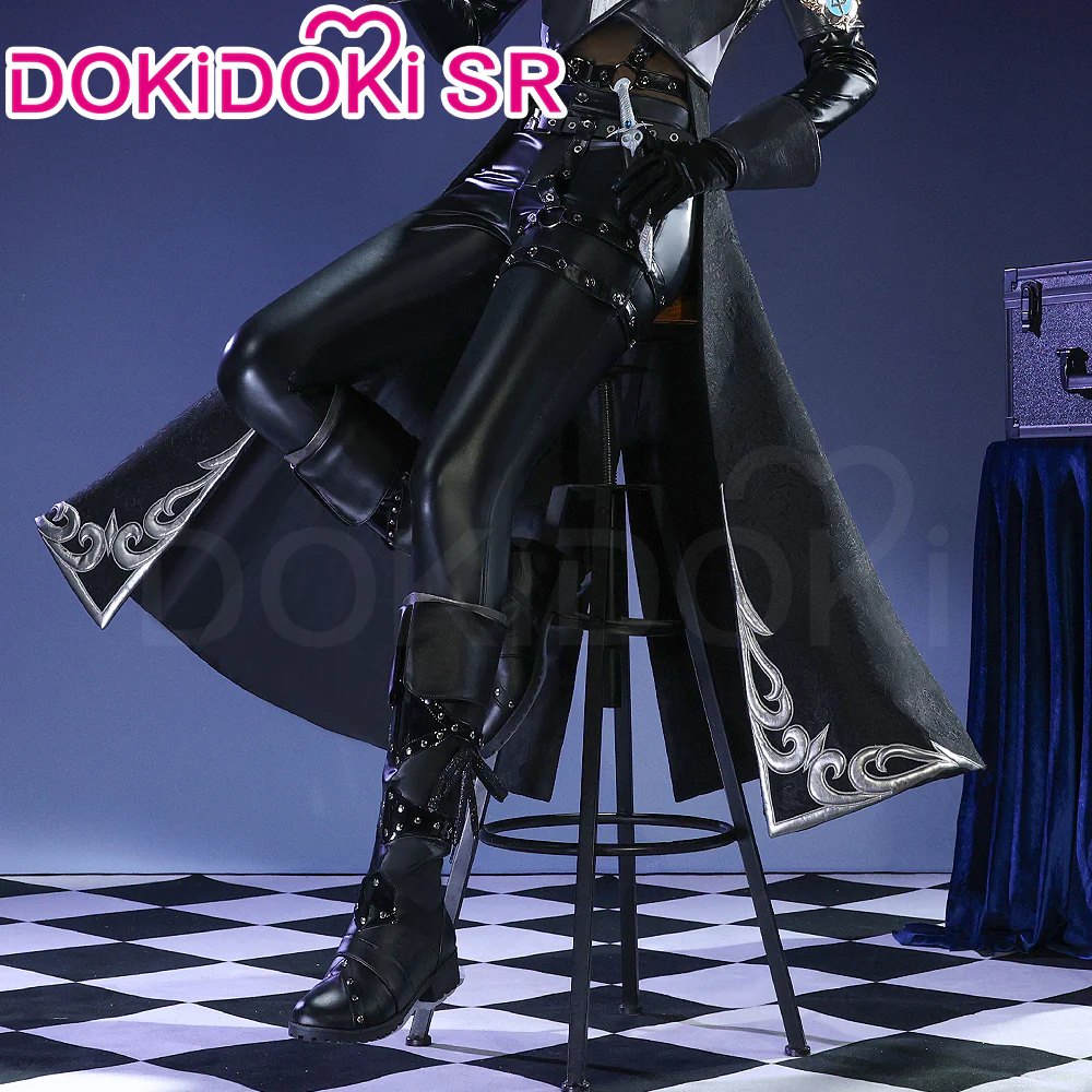 DokiDoki-SR Game Identity V Copslay Seer Eli Clark Costume Noir idv - Image 3
