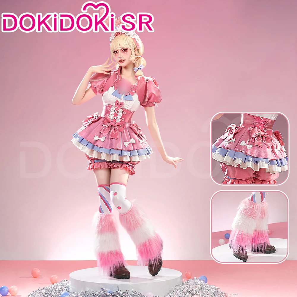 【Partially Ready For Ship】DokiDoki-SR Game Identity V Cosplay Bloody Cheerleader Lily Barriere Costume