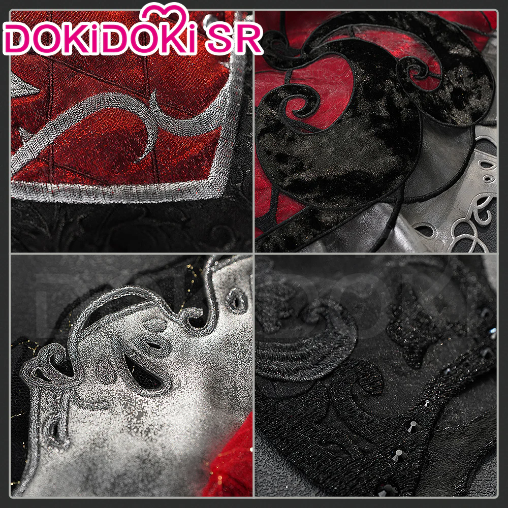 DokiDoki-SR Game Identity V Cosplay Little Girl Miss Pomegranate Plate Costume / Doll / Wig idv - Image 5