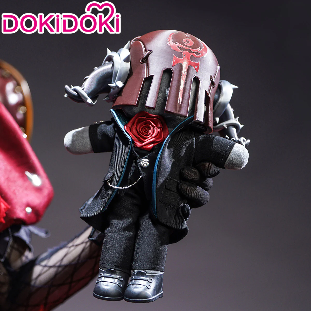 DokiDoki-SR Game Identity V Cosplay Little Girl Miss Pomegranate Plate Costume / Doll / Wig idv - Image 7