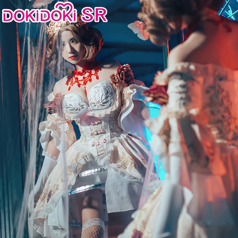 DokiDoki-SR Game Identity V  Mary Cosplay Costume Mrs.Red Bloody Queen Costume Halloween idv - Image 4