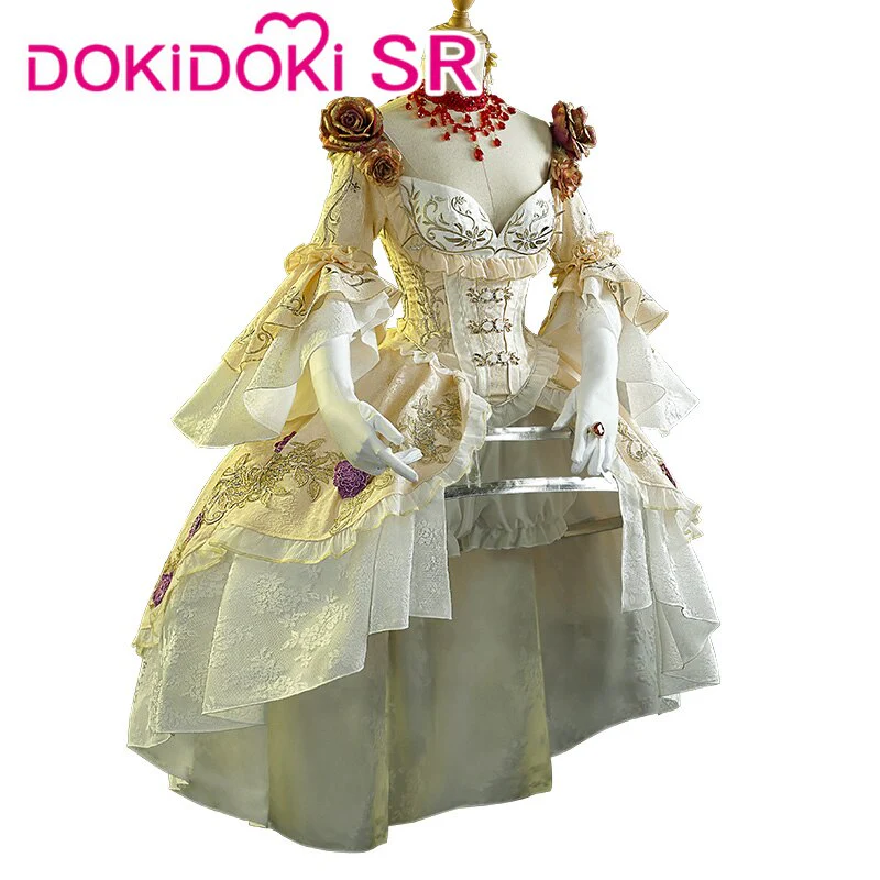 DokiDoki-SR Game Identity V  Mary Cosplay Costume Mrs.Red Bloody Queen Costume Halloween idv - Image 9