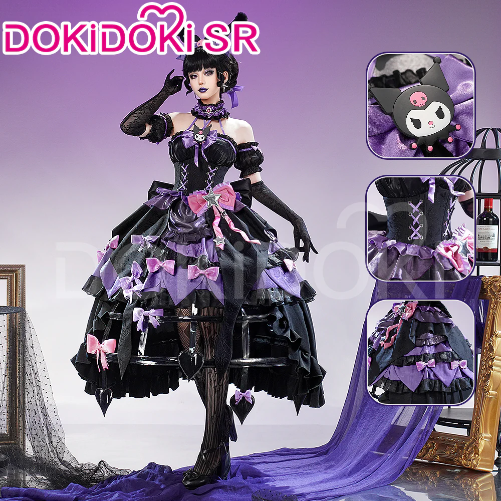 DokiDoki-SR Game Identity V Cosplay Bloody Queen Mary Costume Merry Kuromi
