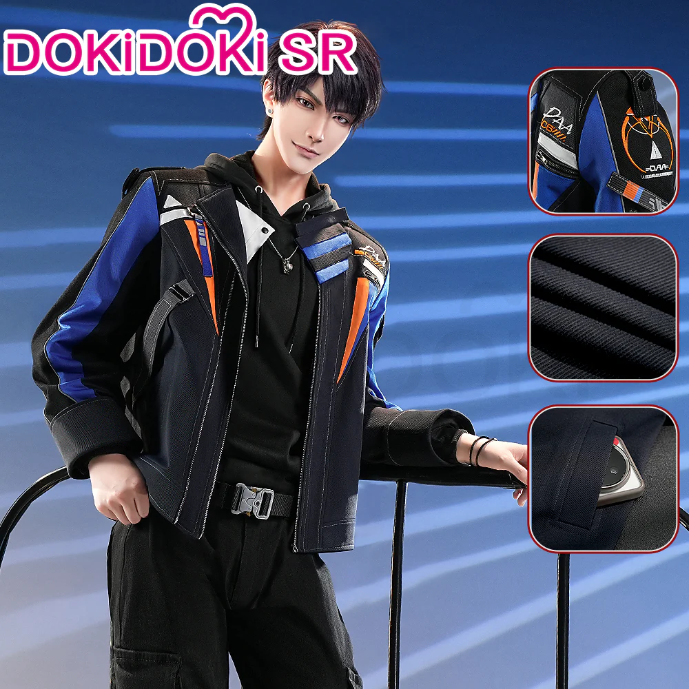 【Ready For Ship】【Last Batch】DokiDoki-SR Game Love And Deepspace Cosplay Caleb Costume Daily Coat Casual Wear