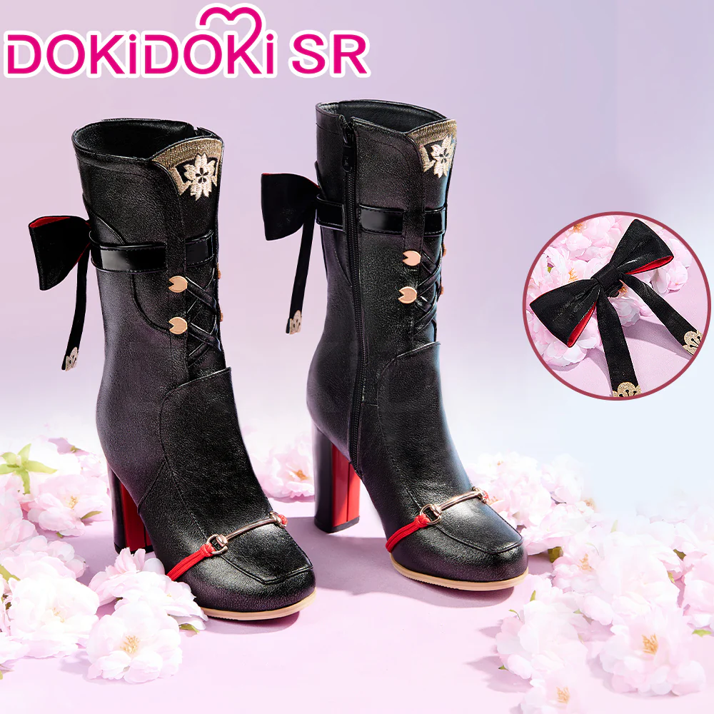 【Partially Ready For Ship】DokiDoki-SR Game Honkai: Star Rail Cosplay Evanescia Shoes Planarcadia