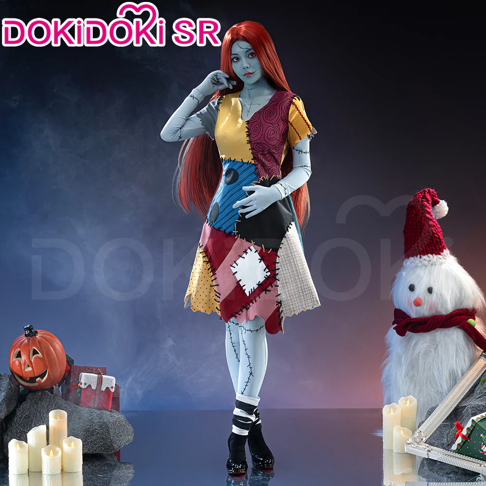 【Size S-3XL】DokiDoki-SR Movie Anime Cosplay Saally Costume Suit Helloween Dress / Bodysuit - Image 2