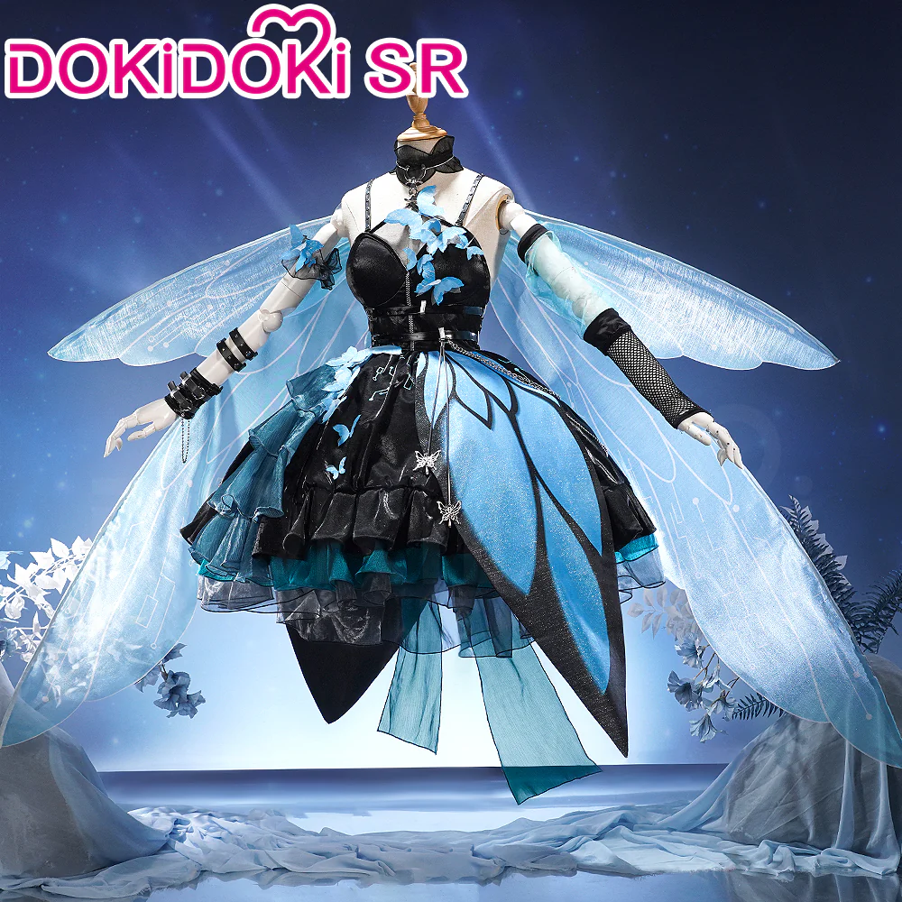 DokiDoki-SR VSINGER Cosplay Luo Tianyi Costume Summer Insects Luotianyi 9th Anniversary - Image 2