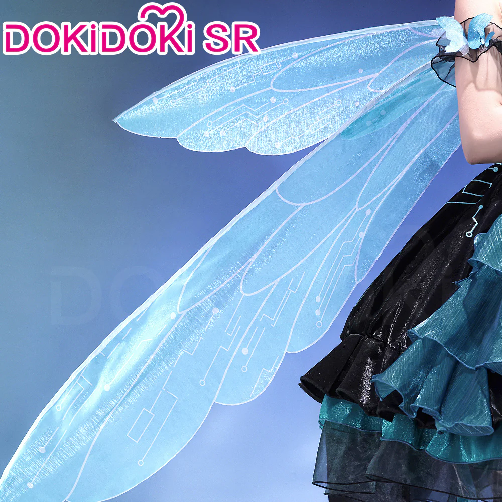 DokiDoki-SR VSINGER Cosplay Luo Tianyi Costume Summer Insects Luotianyi 9th Anniversary - Image 3