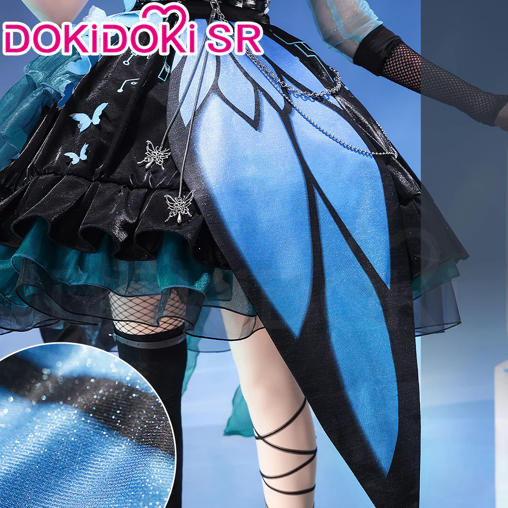 DokiDoki-SR VSINGER Cosplay Luo Tianyi Costume Summer Insects Luotianyi 9th Anniversary - Image 5