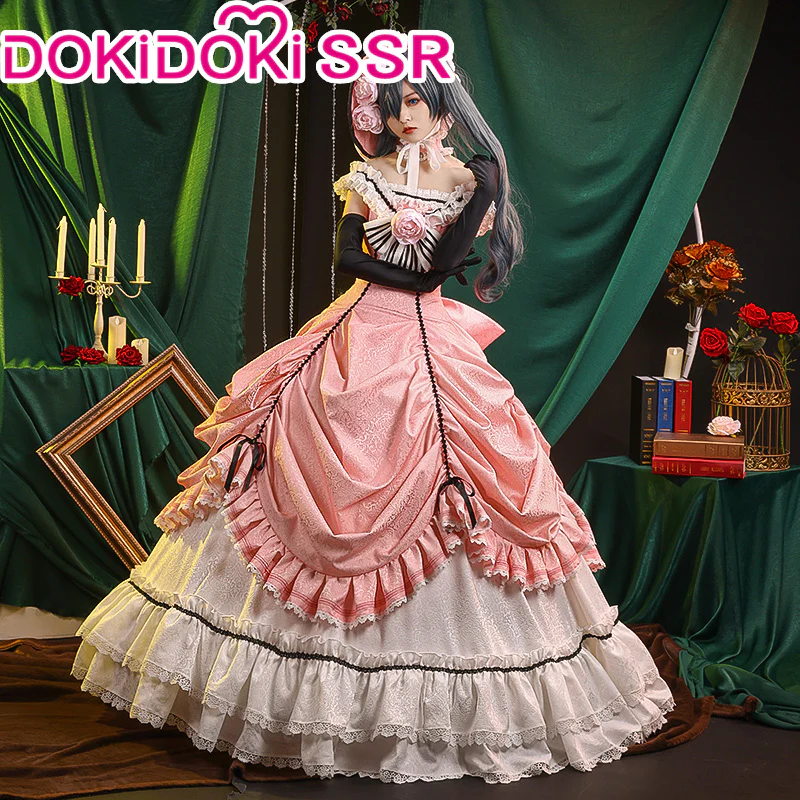 【Long Version Ready For Ship】【Short Ver. Last Batch】DokiDoki-SSR Anime Costume Lady Halloween Costume - Image 3