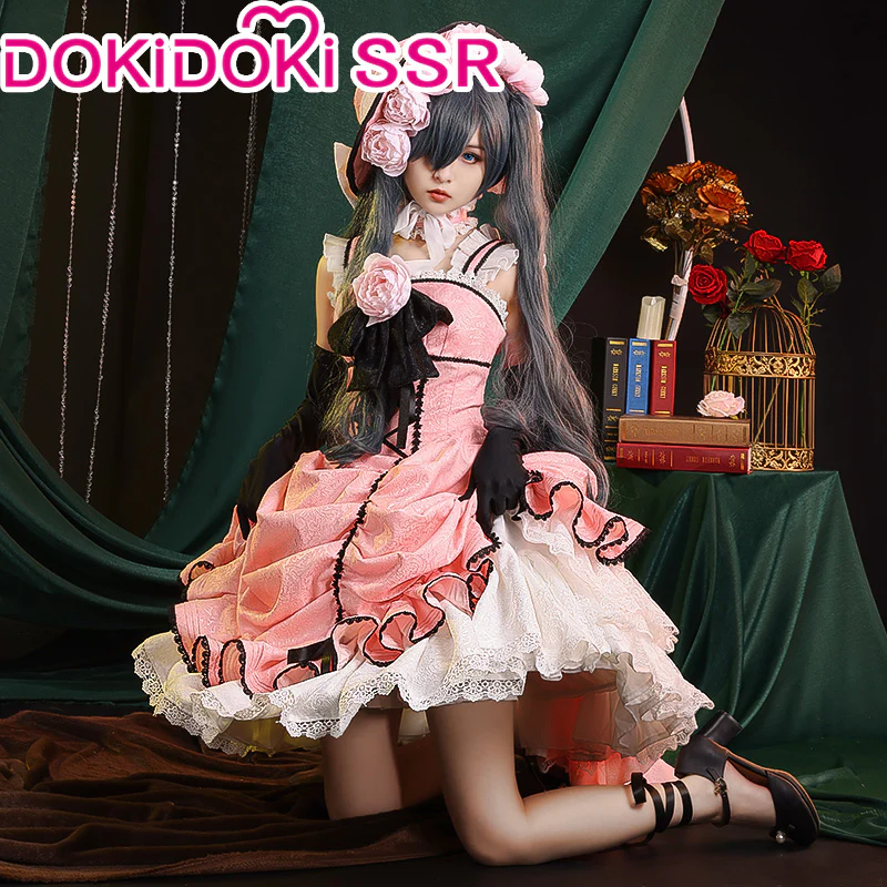 【Long Version Ready For Ship】【Short Ver. Last Batch】DokiDoki-SSR Anime Costume Lady Halloween Costume - Image 4