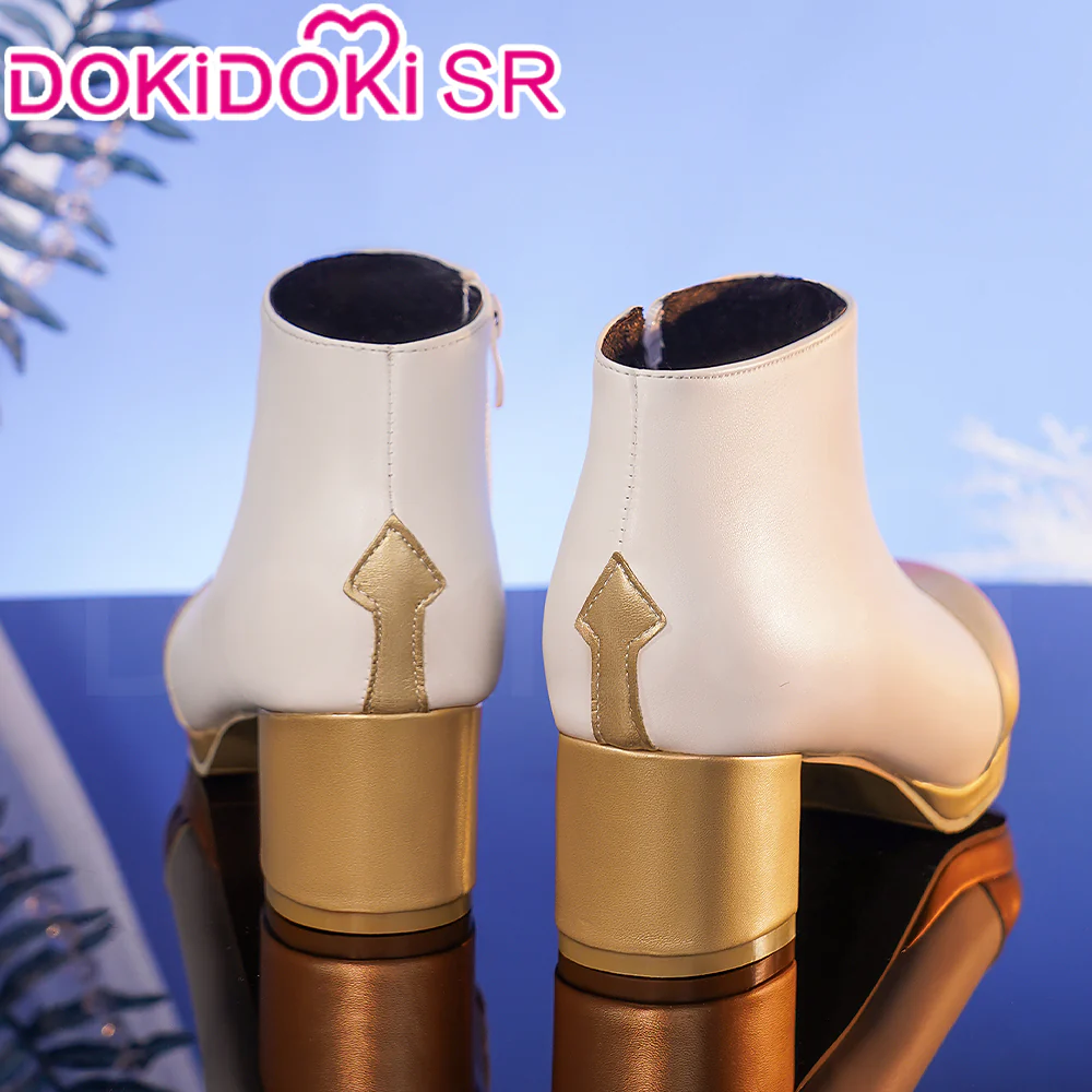 【Ready For Ship】【7 Diffrent Lights】DokiDoki-SSR Game Genshin Impact Traveler Lumine Cosplay Costume Ying /Shoes - Image 11