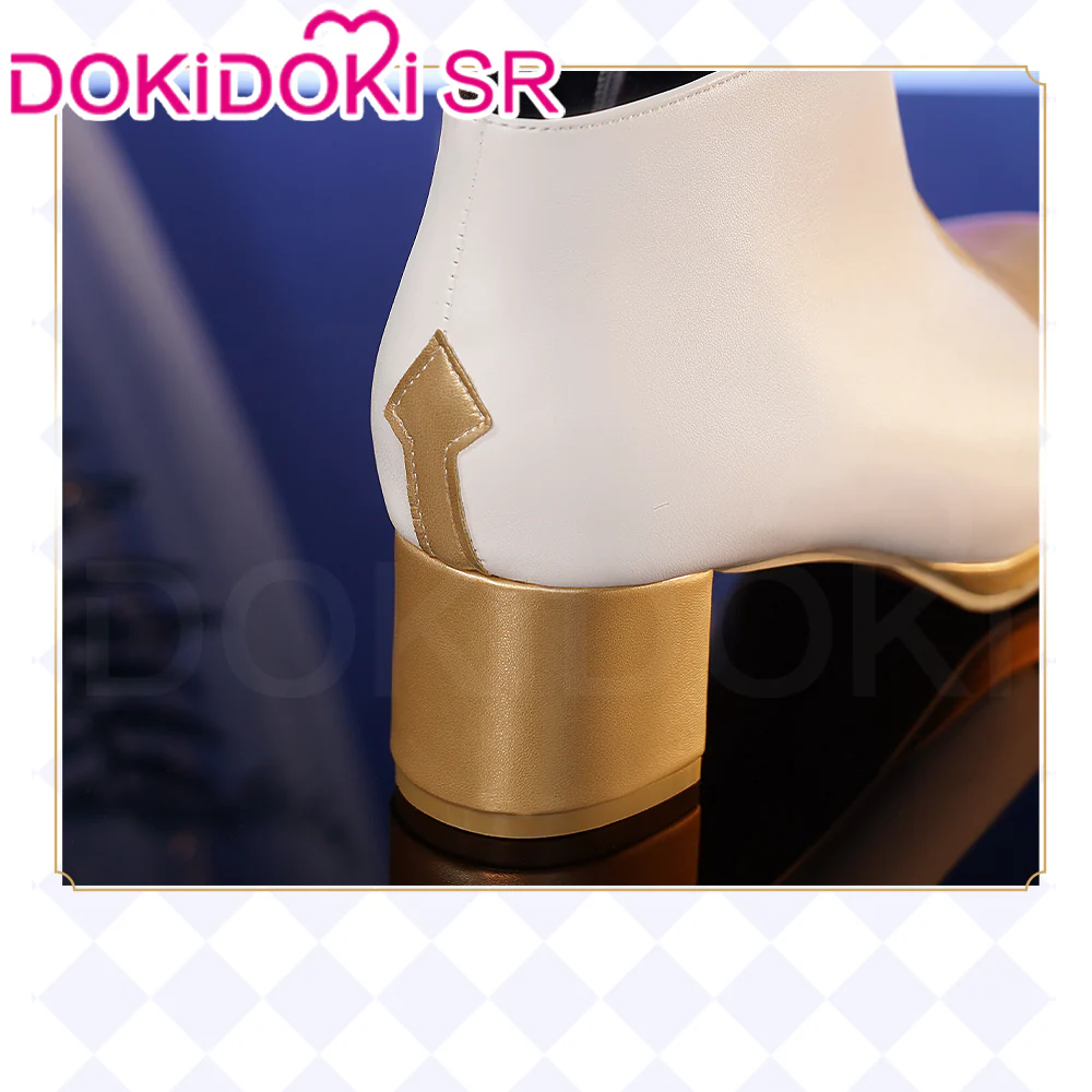 【Ready For Ship】【7 Diffrent Lights】DokiDoki-SSR Game Genshin Impact Traveler Lumine Cosplay Costume Ying /Shoes - Image 8