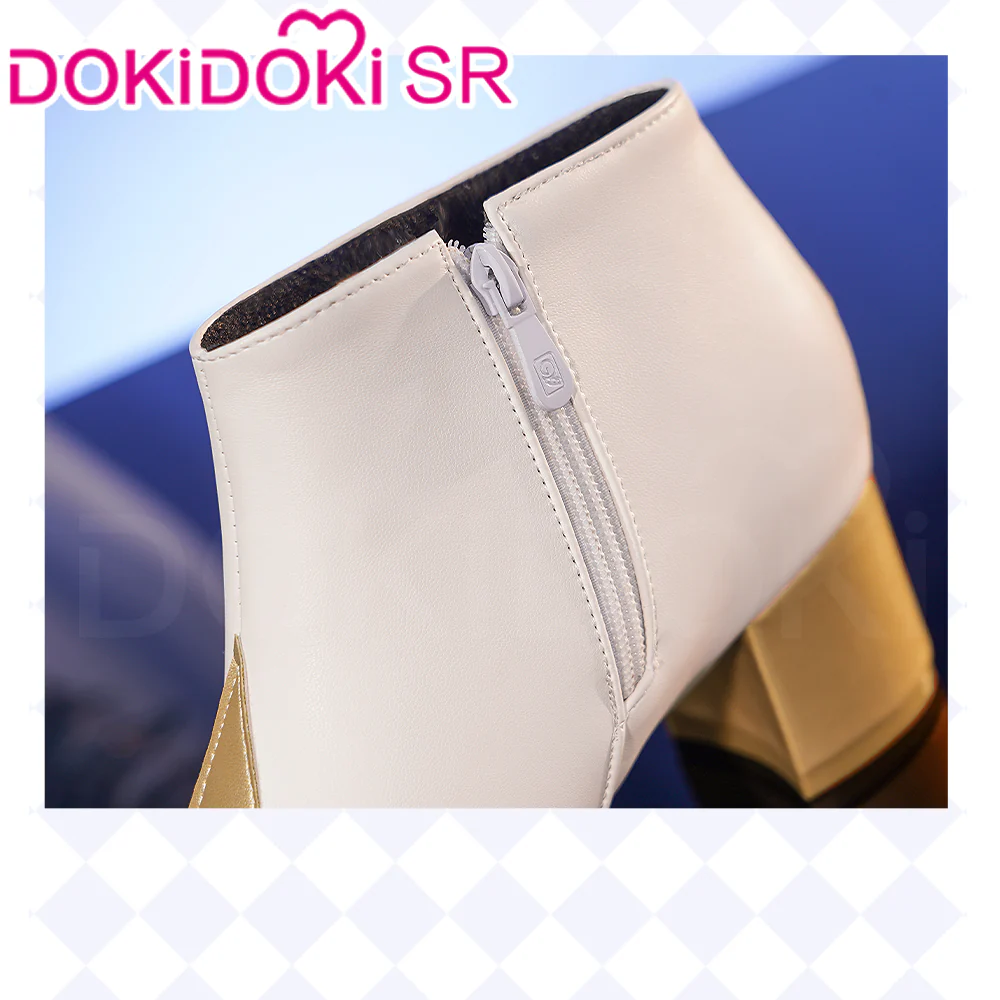 【Ready For Ship】【7 Diffrent Lights】DokiDoki-SSR Game Genshin Impact Traveler Lumine Cosplay Costume Ying /Shoes - Image 9